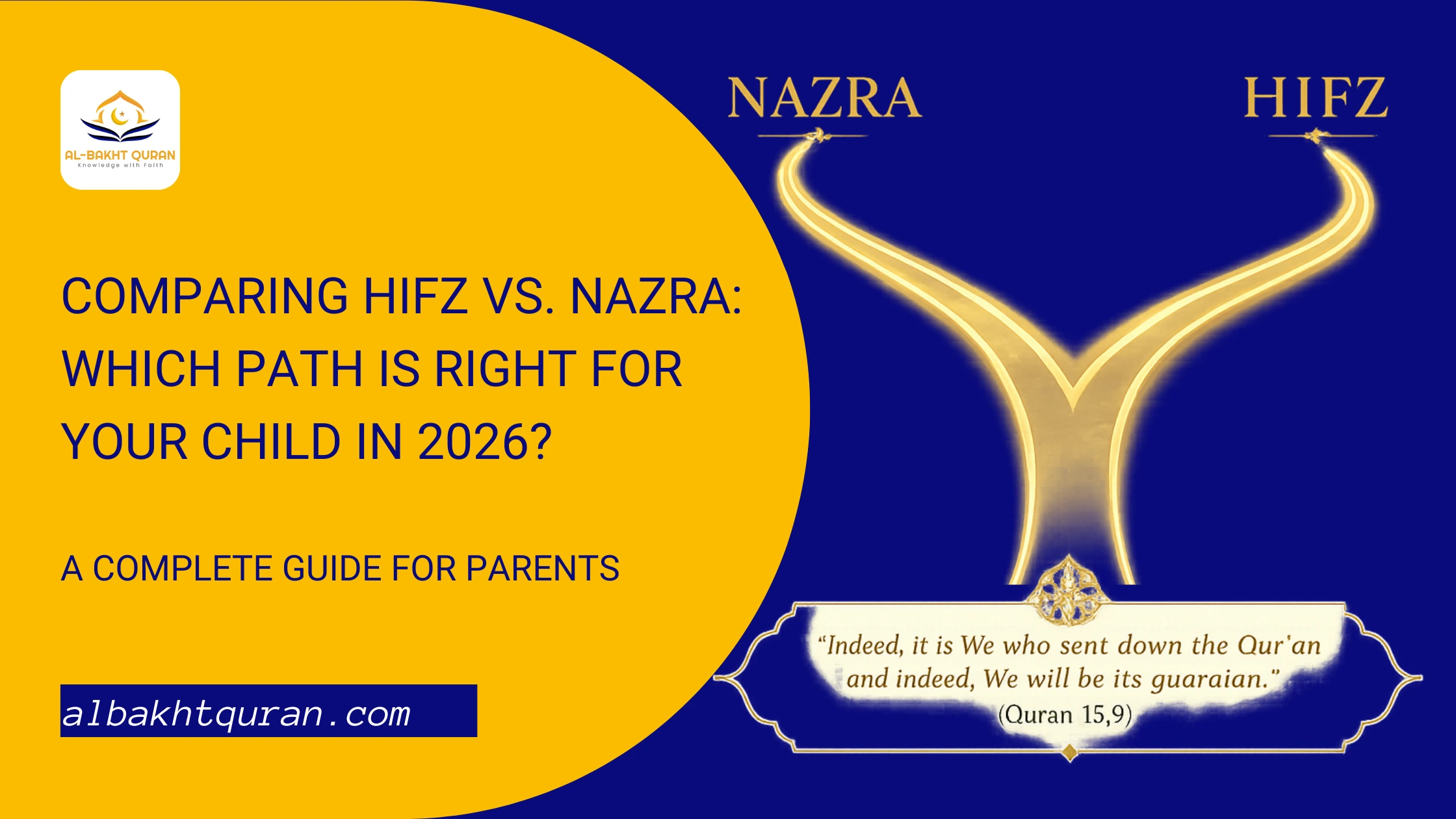 Hifz vs Nazra comparison guide for elite Quranic education.