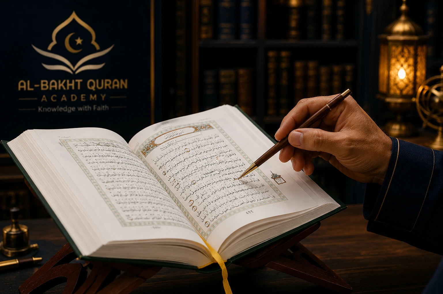 A detailed anatomical diagram of Arabic makharij used in an elite Nazra Quran masterclass at Albakht Academy.